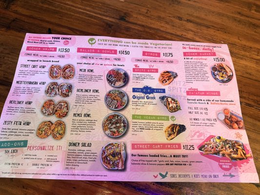 Menu photo 2 Spitz - Goodyear Goodyear, AZ