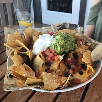 Duke's Malibu - Nachos - huge portion. Friend couldn't finish! - New American Near Me - Malibu, California Duke's Malibu - Nachos - huge portion. Friend couldn't finish! - New American Near Me - Malibu, California