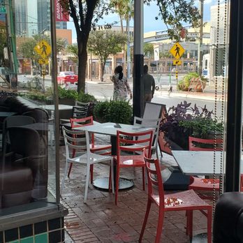 HUB Restaurant & Ice Creamery - View from the window seat - American Near Me - Tucson, Arizona