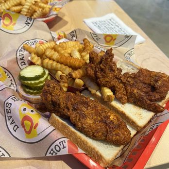 Dave's Hot Chicken - #Dave's #1 2 Tenders w/ Fries - Chicken Shop Near Me - McKinney, Texas Dave's Hot Chicken - #Dave's #1 2 Tenders w/ Fries - Chicken Shop Near Me - McKinney, Texas