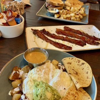 First Watch - Chipotle steak and queso hash/ million dollar bacon/ roast beef & havarti - Breakfast & Brunch Near Me - Prince Frederick, Maryland First Watch - Chipotle steak and queso hash/ million dollar bacon/ roast beef & havarti - Breakfast & Brunch Near Me - Prince Frederick, Maryland