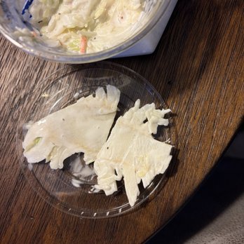 Culver's - Large pieces of the cabbage core - Ice Cream & Frozen Yogurt Near Me - Crestwood, Illinois