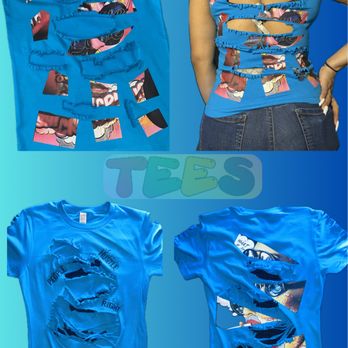 Weez Tees - Custom distressed women's shirt - Pop-up Shops Near Me Weez Tees - Custom distressed women's shirt - Pop-up Shops Near Me