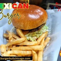 Burger Bull Restaurant - Bull Burger's Mexican Burger