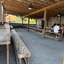Outdoor seating only