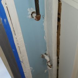 Lyell Environmental Services - Asbestos around a pipe