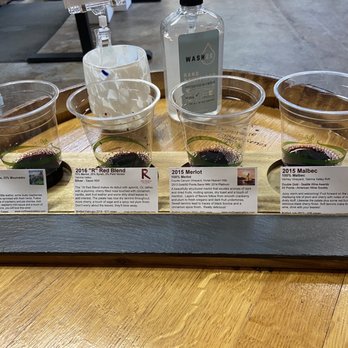 Northwest Cellars - a variety of wines on a barrel - Wineries Near Me - Kirkland, Washington