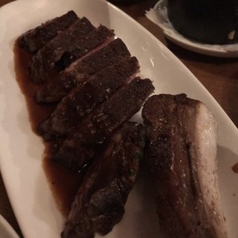 Boeufhaus - Porterhouse sliced ( ugh. Just NO) - Brasseries Near Me - Chicago, Illinois