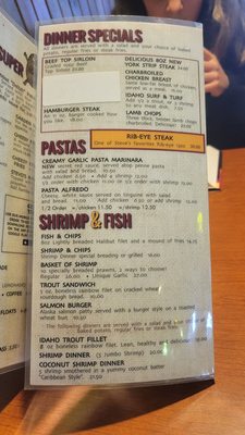 Menu photo 1 Stevo's Heyburn, ID