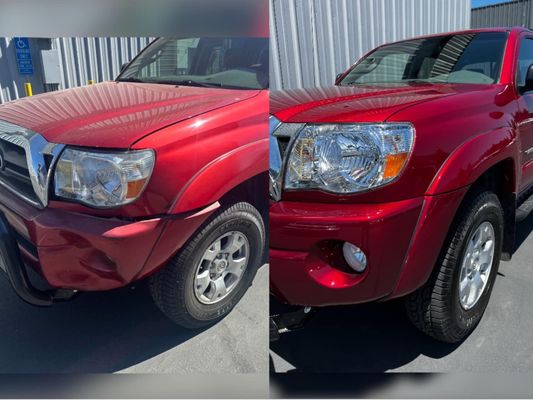 Before and After! - Please give us a call or message us a directly to get scheduled. We are known for our 5 star customer service, and quality body work. Before and After! - Please give us a call or message us a directly to get scheduled. We are known for our 5 star customer service, and quality body work.