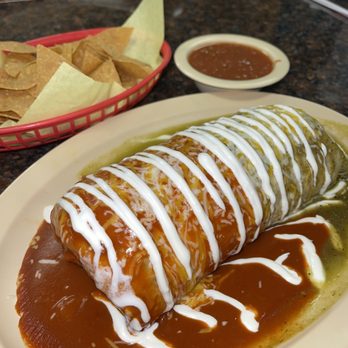 Rudys Mexican Grill - Wet burrito w half & half sauce - Mexican Near Me - Garden Grove, California Rudys Mexican Grill - Wet burrito w half & half sauce - Mexican Near Me - Garden Grove, California