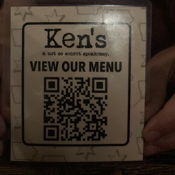 Ken's - Menu qr code - Beer Bar Near Me - Des Moines, Iowa