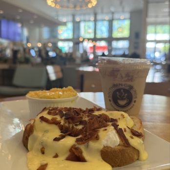 Southern Grounds - eggs benedict with grits - Coffee & Tea Near Me - Jacksonville, Florida Southern Grounds - eggs benedict with grits - Coffee & Tea Near Me - Jacksonville, Florida