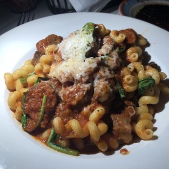 Piatti - Cavatappi Pasta- homemade sausage - Italian Near Me - La Jolla, California Piatti - Cavatappi Pasta- homemade sausage - Italian Near Me - La Jolla, California