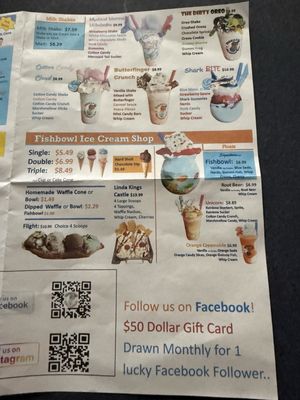 Menu photo 3 Fishbowl Ice Cream Shop Moncks Corner, SC Menu photo 3 Fishbowl Ice Cream Shop Moncks Corner, SC