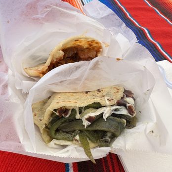 Gorditas La Baja - Gordita's de raja y queso y de chicharrón rojo - Mexican Near Me - Norwalk, California