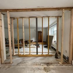 Peter John Joseph Light Carpentry and Maintenance - During new wall