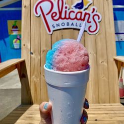 Pelican's SnoBalls - Large - pink lemonade & polar punch!