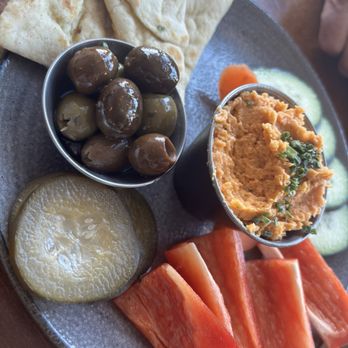 Bohemian Bar & Bistro - Hummus plate from the Happy Hour Menu - New American Near Me - Grants Pass, Oregon Bohemian Bar & Bistro - Hummus plate from the Happy Hour Menu - New American Near Me - Grants Pass, Oregon