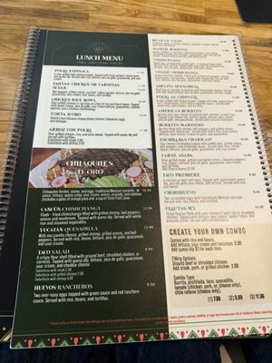Menu photo 1 Tequilas D Oro Jacksonville, FL