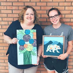 Ms. Artsy Pants - Mother Daughter time