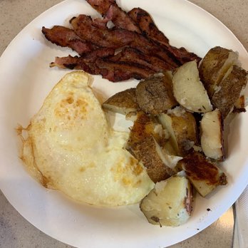 Koa Pancake House - Breakfast platter...two eggs potatoes bacon - Breakfast & Brunch Near Me - Honolulu, Hawaii Koa Pancake House - Breakfast platter...two eggs potatoes bacon - Breakfast & Brunch Near Me - Honolulu, Hawaii