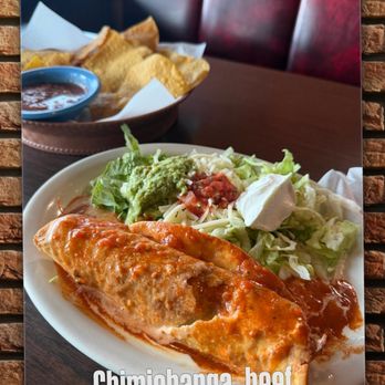 El Potro Mexican Restaurant - Chimichanga lunch special - Mexican Near Me - Jacksonville Beach, Florida