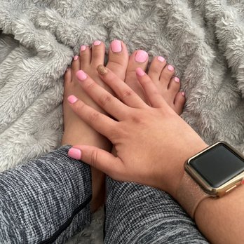 Lilly Nails - Pedicure and Dip Powder Overlay (Color: OPI Mod About You and Glitter: #553) - Nail Salons Near Me - Baton Rouge, Louisiana Lilly Nails - Pedicure and Dip Powder Overlay (Color: OPI Mod About You and Glitter: #553) - Nail Salons Near Me - Baton Rouge, Louisiana