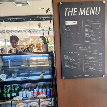 Corner Café - Storefront with menu posted - Coffee & Tea Near Me - Newport Beach, California Corner Café - Storefront with menu posted - Coffee & Tea Near Me - Newport Beach, California