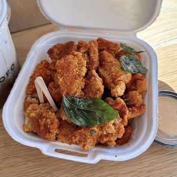 Bopomofo Cafe - Spicy popcorn chicken - Bubble Tea Near Me - Artesia, California