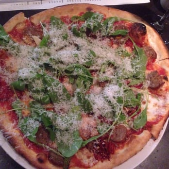 Cucina 24 - Sausage pizza loaded with cheese (my request. Cuz I'm Italian) - Italian Near Me - Asheville, North Carolina