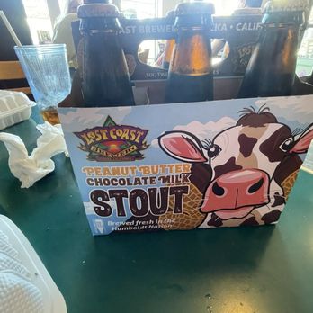 Lost Coast Brewery and Cafe - To go pack of the peanut butter chocolate milk stout - Pubs Near Me - Eureka, California