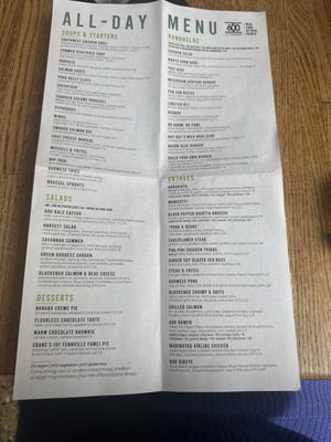 Menu photo 4 600 Kitchen & Bar Kalamazoo, MI Menu photo 4 600 Kitchen & Bar Kalamazoo, MI
