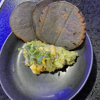 Miel De Agave - Guac with blue corn tortillas. - Mexican Near Me - Phoenix, Arizona Miel De Agave - Guac with blue corn tortillas. - Mexican Near Me - Phoenix, Arizona