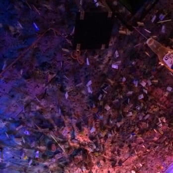 Eagle's Pub - Ceiling full of credit cards, coasters and such. - Sports Bars Near Me - Cheney, Washington Eagle's Pub - Ceiling full of credit cards, coasters and such. - Sports Bars Near Me - Cheney, Washington