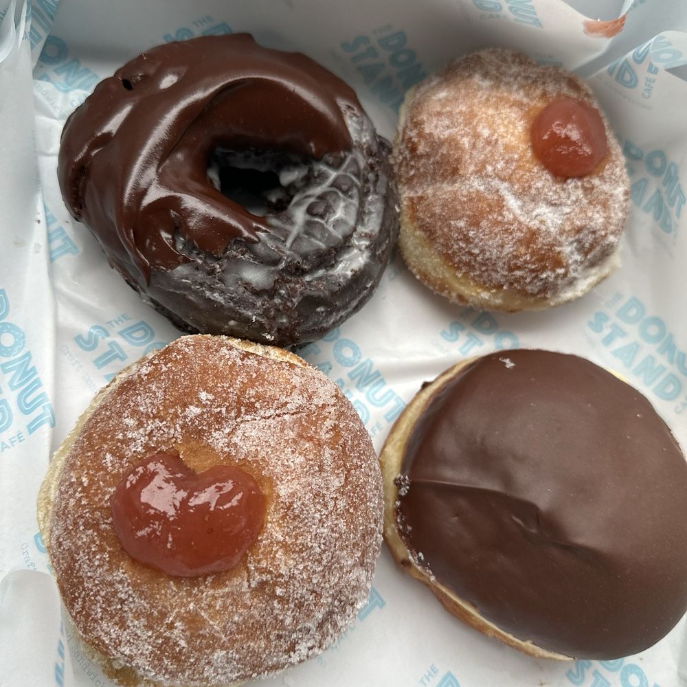 Donut Stand - Strawberry rhubarb and boston cream donut - Pop-up Shops Near Me - Hopkinton, Massachusetts Donut Stand - Strawberry rhubarb and boston cream donut - Pop-up Shops Near Me - Hopkinton, Massachusetts