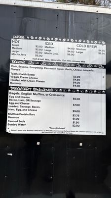 Menu photo 1 Ramon's Food & Coffee Cart Durham, NH Menu photo 1 Ramon's Food & Coffee Cart Durham, NH