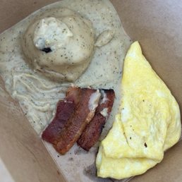 Good gravy add eggs & bacon Good gravy add eggs & bacon