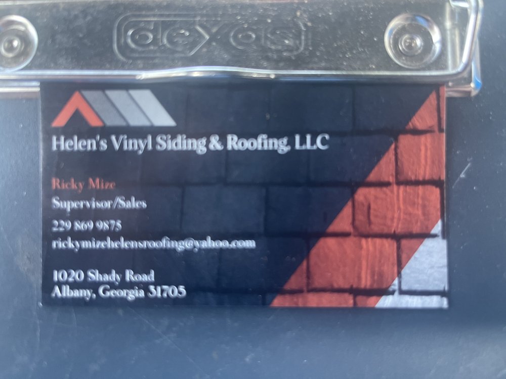 Slide of Helen’s Vinyl Siding and Roofing