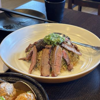 Miss Shang - mushroom steak fried rice (must get) - Asian Fusion Near Me - Milpitas, California Miss Shang - mushroom steak fried rice (must get) - Asian Fusion Near Me - Milpitas, California