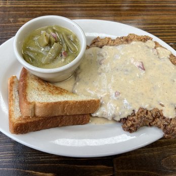 Campfire Grill Texas Kitchen - Really good Chicken Fried Steak Lunch - Comfort Food Near Me - Watauga, Texas