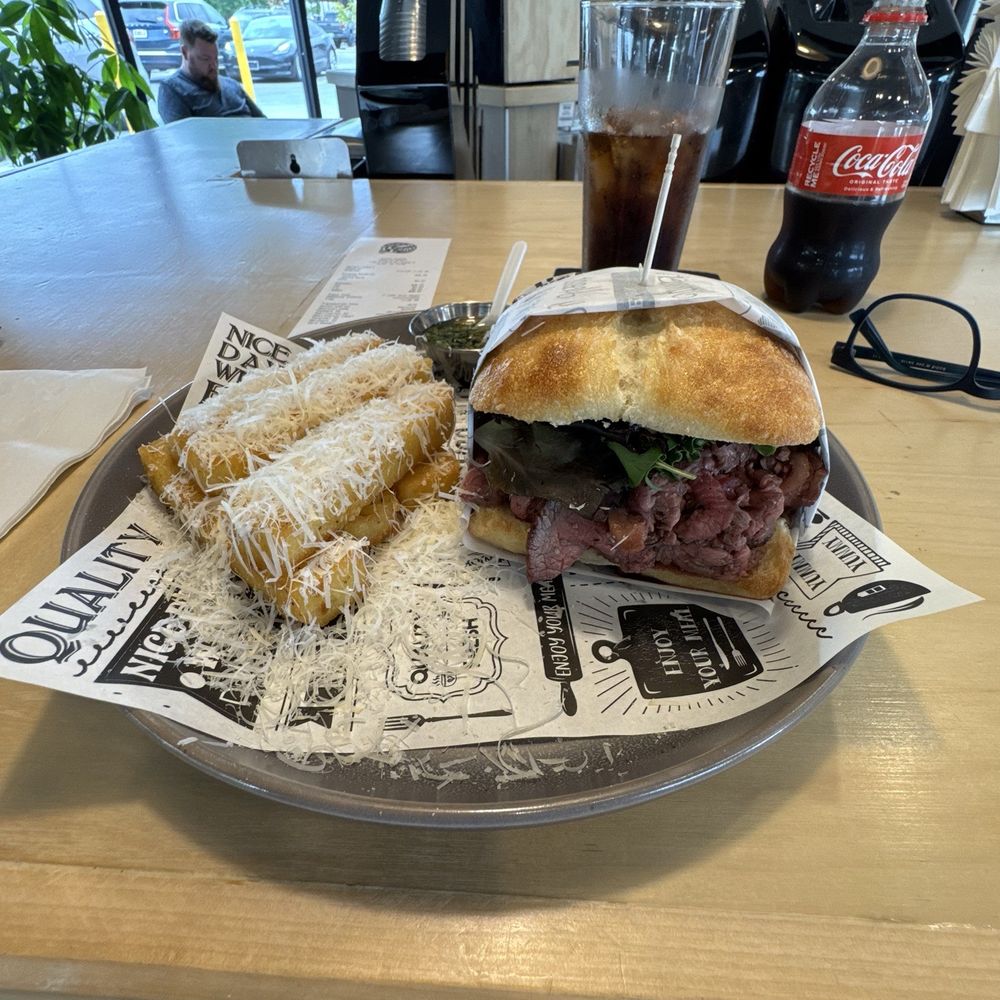 Thursday special Picanha which includes fries.