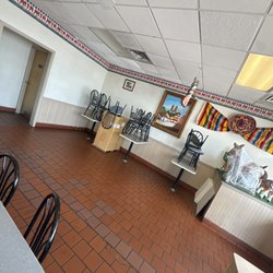 Monica's Taco Shop - No music , service ok , food horrible .
