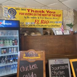 El Rio Mexican Restaurant - They have been recognized!