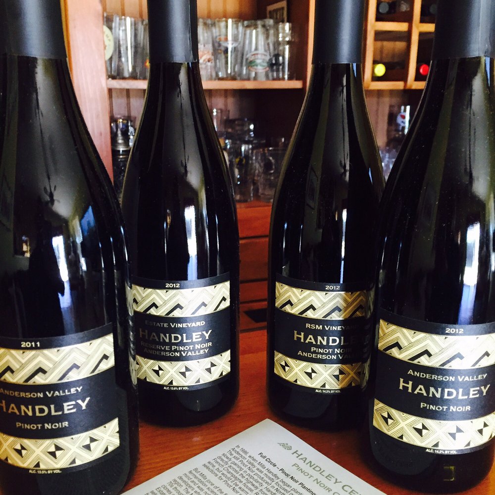 Handley Cellars - This is from Handley's Pinot Noir Wine Club! Our first 2016 Pinot shipment ! - Wineries Near Me - Philo, California Handley Cellars - This is from Handley's Pinot Noir Wine Club! Our first 2016 Pinot shipment ! - Wineries Near Me - Philo, California