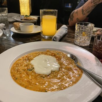 Riva - Risotto di Aragosta - Braised Rice with Lobster & Chilean baby shrimp - Italian Near Me - Sidney, British Columbia