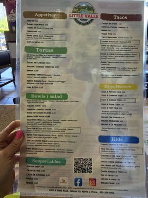 Menu photo 3 Little Valle Hebron, KY Menu photo 3 Little Valle Hebron, KY