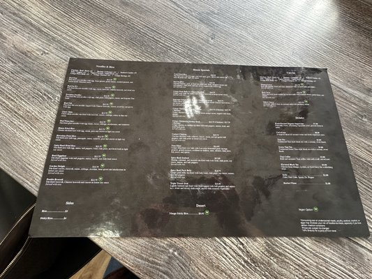 Menu photo 1 Kin Saep San Diego, CA Menu photo 1 Kin Saep San Diego, CA