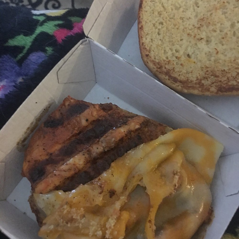 Chick-fil-A - My sandwich. I didn't love the bread & I peeled off some cheese (that wasn't supposed to be there) to taste the chicken and it was tasty. - Fast Food Near Me - Orlando, Florida Chick-fil-A - My sandwich. I didn't love the bread & I peeled off some cheese (that wasn't supposed to be there) to taste the chicken and it was tasty. - Fast Food Near Me - Orlando, Florida