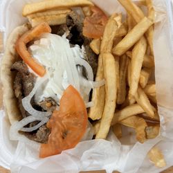 Mr Submarine - Gyro On a Pita with Fries